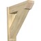 Ekena Millwork Traditional Slat Rough Sawn Outlooker, Douglas Fir, 8"W x 30"D x 30"H OUT08X30X30TRA06RDF - alternate 1